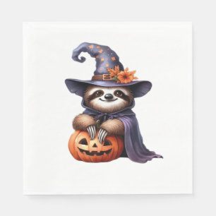 Sloth Halloween Outfit Classic T-Shirt Napkin