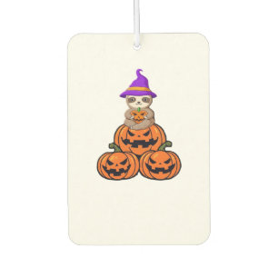 Sloth Halloween Premium T-Shirt Car Air Freshener