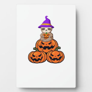 Sloth Halloween Premium T-Shirt Plaque