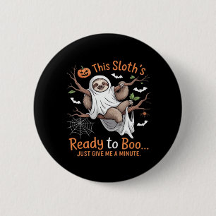Sloth Halloween Sloths Cute Bat Vampire Essential  6 Cm Round Badge