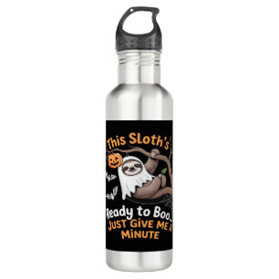 Sloth Halloween Sloths Cute Bat Vampire Essential  710 Ml Water Bottle