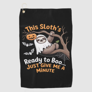Sloth Halloween Sloths Cute Bat Vampire Essential  Golf Towel