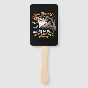 Sloth Halloween Sloths Cute Bat Vampire Essential Hand Fan