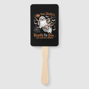 Sloth Halloween Sloths Cute Bat Vampire Essential Hand Fan