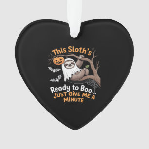 Sloth Halloween Sloths Cute Bat Vampire Essential  Ornament