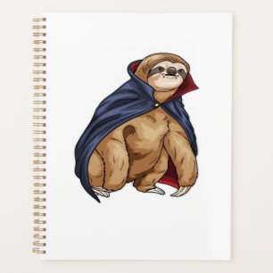 Sloth Halloween Vampire Classic T-Shirt Planner