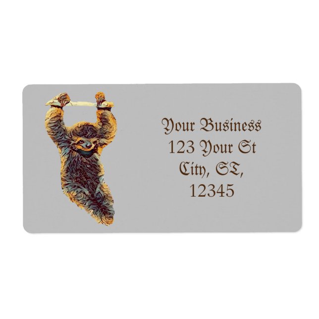 Sloth Hanging Out Thunder_Cove (Front)