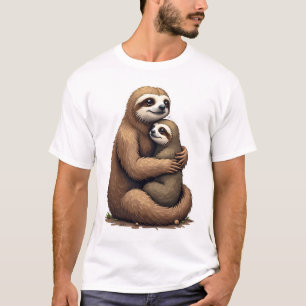 Sloth Heritage Print Engraving Shirt 3