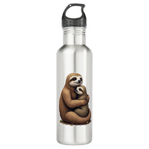 Sloth Heritage Print Engraving Shirt 3 710 Ml Water Bottle