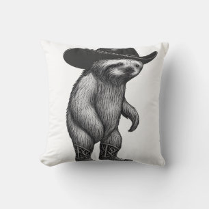 Sloth Howdy Sloth Cushion