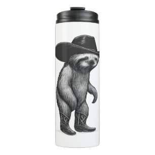 Sloth Howdy Sloth Thermal Tumbler