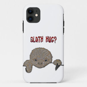 Sloth Hug Baby Sloth Case-Mate iPhone Case