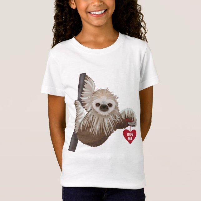Sloth Hug Me Shirt (Front)