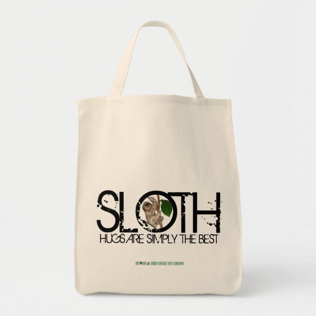 Sloth Hugs Are Simply The Best Bag (Front)