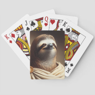 Sloth in Ancient Rome Playing Cards