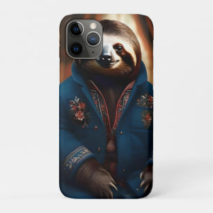Sloth In His Drinking Jacket, Case-Mate iPhone Case