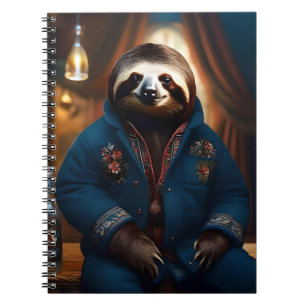 Sloth In His Drinking Jacket, Notebook
