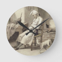 Sloth in the Kitchen, from a series of prints depi