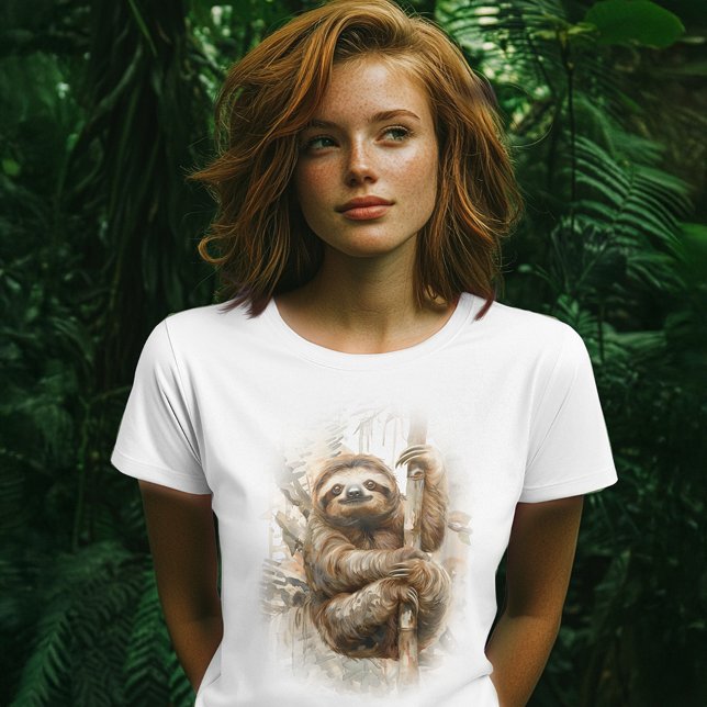 Sloth in the Rainforest T-Shirt (Creator Uploaded)
