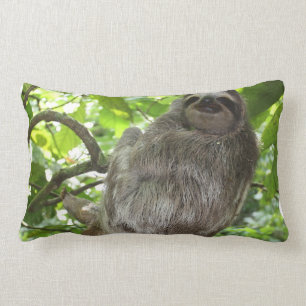 Sloth in Tree Lumbar Cushion