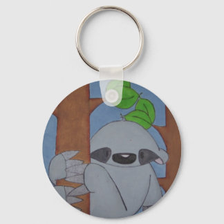 sloth keychain