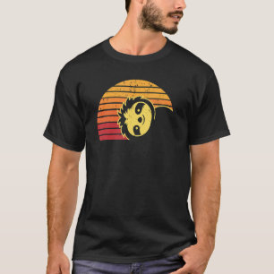 Sloth Lazy Animal Retro Vintage Sunset Zookeeper T-Shirt
