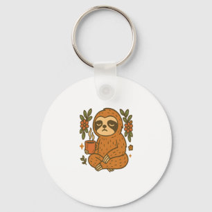 Sloth Lazy Sleepy Sloth Key Ring