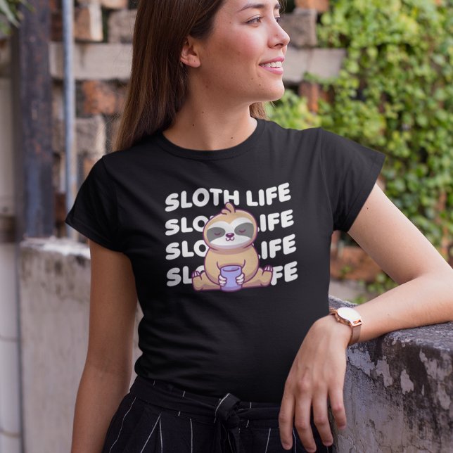 Sloth Life | Sleeping Sloth T-Shirt (Creator Uploaded)