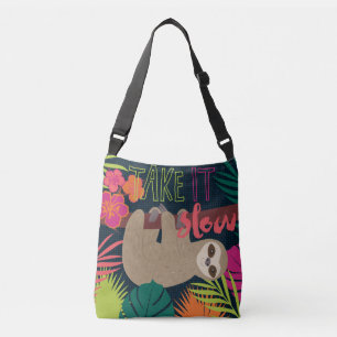 Sloth Life - Take it Slow Crossbody Bag