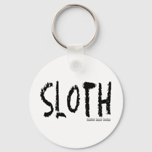 Sloth Logo Key Ring
