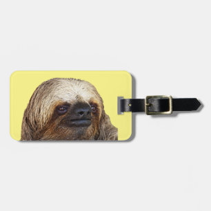 Sloth Luggage Tag