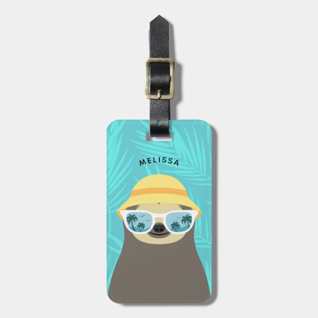 Sloth Luggage Tags (Front Vertical)