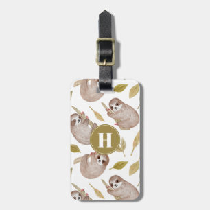 Sloth Luggage Tags