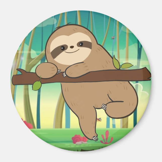 Sloth Magnet (Front)