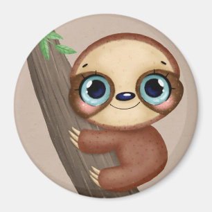 Sloth Magnet