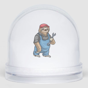 Sloth Mechanic Wrench Classic T-Shirt Snowglobe