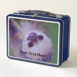 Sloth Metal Lunch Box
