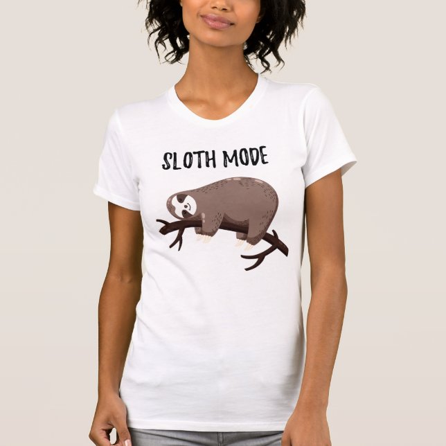 Sloth Mode T-Shirt (Front)