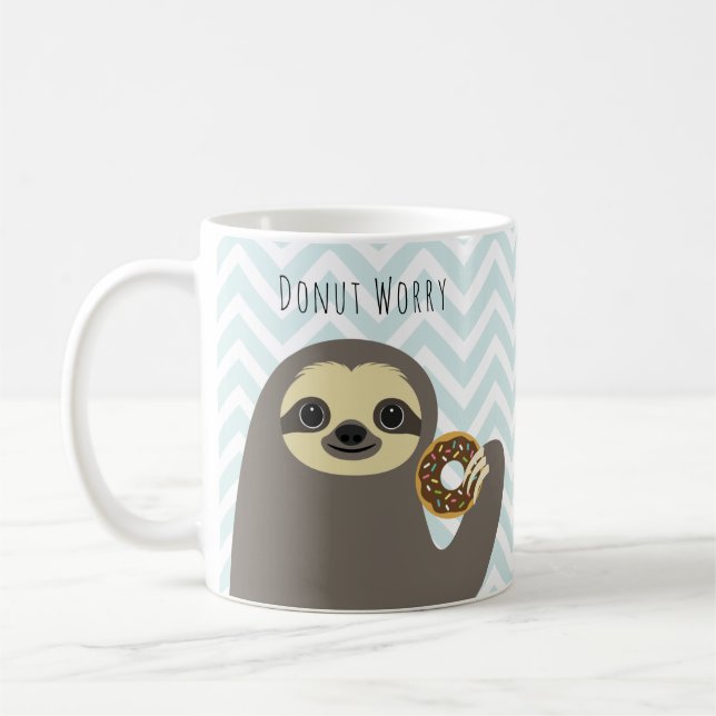 Sloth Mugs (Left)