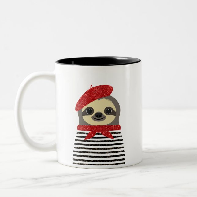 Sloth Mugs (Left)