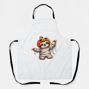 Sloth Mummy Halloween Classic T-Shirt Apron
