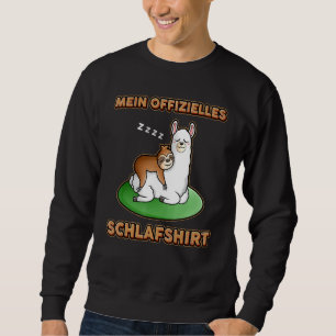 Sloth My Official Sleep Sleeping Sloth Lama Sweatshirt