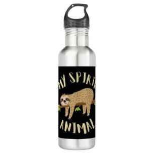 sloth my spirit animal 710 ml water bottle