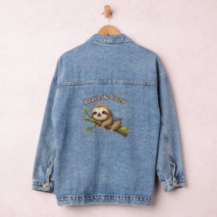 Sloth – Nap Time Champion Denim Jacket