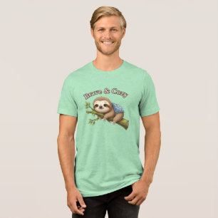 Sloth – Nap Time Champion Tri-Blend Shirt