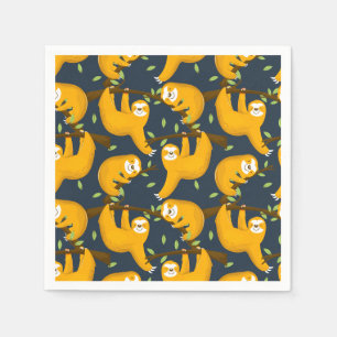 Sloth Napkin