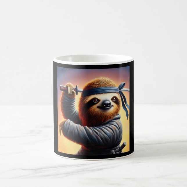Sloth Ninja Coffee Mug (Center)
