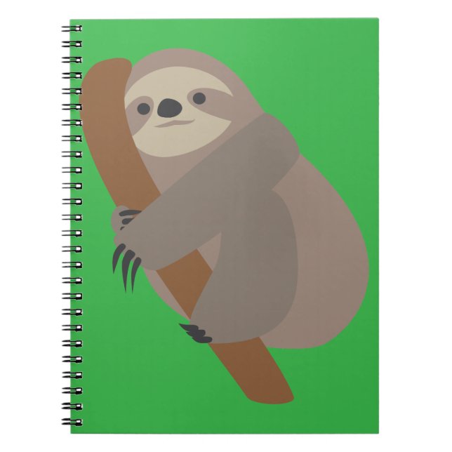 Sloth Notebook (Front)