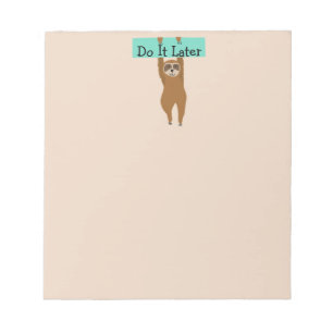Sloth Notepad