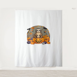 Sloth-o-ween Classic T-Shirt Tapestry